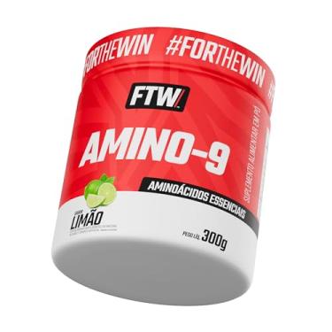 Imagem de FTW AMINO-9 Suplemento Alimentar em Pó com Aminoácidos Essenciais (EAAs), 300g, Sem Glúten (Sabor Limão)