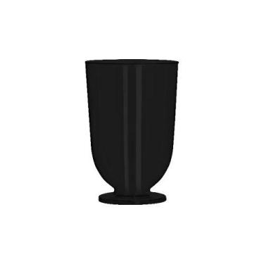 Imagem de 100 Taça Tacinha para Doces Mousse Licor 50ml - AAZ, Leitoso Preto