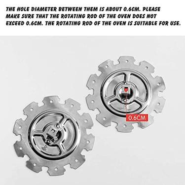 Imagem de Zhjvihx Torrador de Gaiola de Grelha, 10 Espetos Gaiola de Agulha de Grelha para (Sinal curto 20cm (caixa colorida)