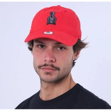 Imagem de BONÉ CHAMPION GARMENT WASHED DAD HAT VERMELHO-Masculino