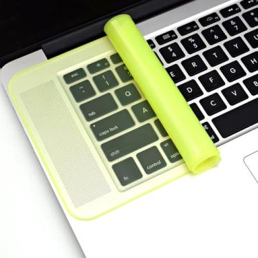 Imagem de Capa de teclado para laptop de 12 a 14 polegadas - película protetora de silicone ultrafina à prova de poeira