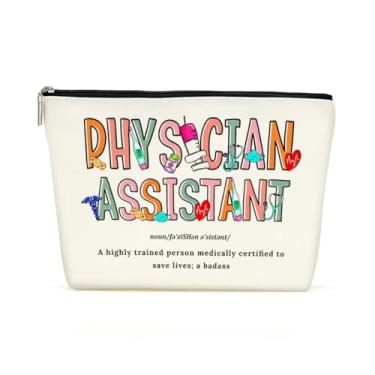 Imagem de Director Leadership Physician Assistan Nail Tech Bolsa de maquiagem para mulheres, Natal, formatura, PhysicianAssistant 814, 10 x 7 inch, Tendência