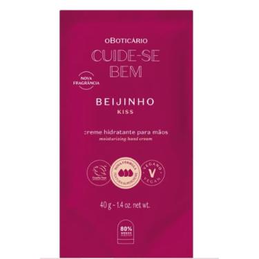 Imagem de O Boticário Cuide-se Bem Beijinho Kiss, Creme Hidratante para Mãos, 40g, Refil