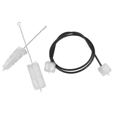 Imagem de SPYMINNPOO Kit de Limpeza de Escova de Trompa Francesa, Ferramenta Durável de Limpeza de Instrumentos Musicais para Tocadores de Trombone