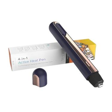 Imagem de Sanpyl Caneta de Prensa Térmica Multiuso 3S, Aquecimento Rápido para Proteção contra Roubo de Identidade, Selador de Sacos de Alimentos e Projetos de Transferência Térmica (Azul)