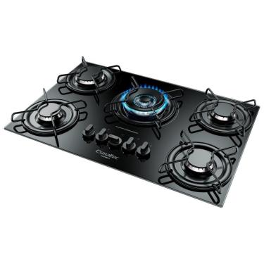 Imagem de Cooktop Esmaltec 5 Bocas - Tripla Chama