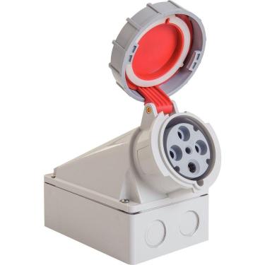 Imagem de Tomada De Sobrepor Industrial 3p+t 63 A 380-415 Vca 6 H Tramontina Tramontina