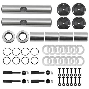 Imagem de Raodelupe K961L Kit de pinos rei com buchas rolamentos axiais vedações e ferragens sem resma Conjunto completo de reparo de direção do eixo dianteiro NRK961L 8235-R202002 308-284 460.246E TDAR202002