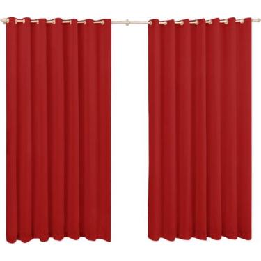 Imagem de Cortina Para Sala Quarto Cortinados Varão 2,70 x 2,50 Roma Oxford Vinh