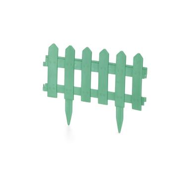 Imagem de Cerca de Jardim Verde 40x29cm Estilo Inglês Decoração Casa