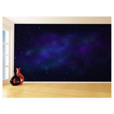 Imagem de Papel De Parede 3D Espaço Estrelas Galáxia 3,5M Nsp120 - Você Decora