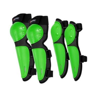 Imagem de Colete De Proteção Para Motocicleta Infantil Com Protetores De Joelho 