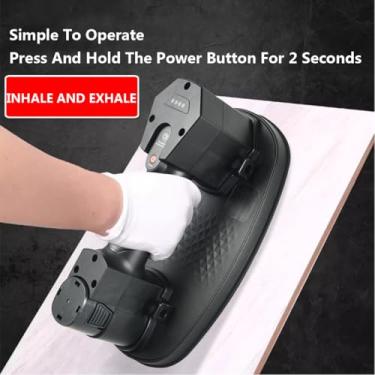 Imagem de KKSOUFX Vibrador De Azulejo Manual,Vibrador De Azulejo EléTrico,Ferramenta Para InstalaçãO De Azulejos,Vibrador De Piso AutomáTico,ManôMetro EletrôNico + FunçãO De Bomba Liga/Desliga AutomáTica