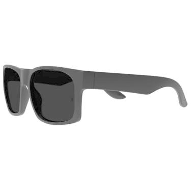 Imagem de Óculos de sol extragrandes para homens e mulheres para dirigir e pescar, Preto + cinza, 58-15-141