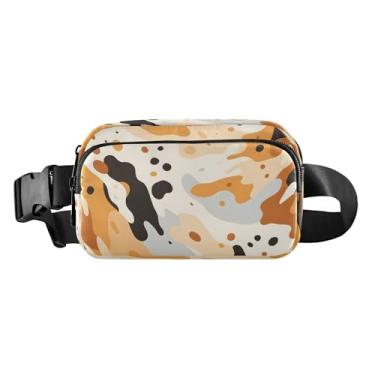 Imagem de CEBUGI Pochetes de caminhada para homens e mulheres, pochete moderna resistente à água com cinto ajustável para treino, viagem, corrida