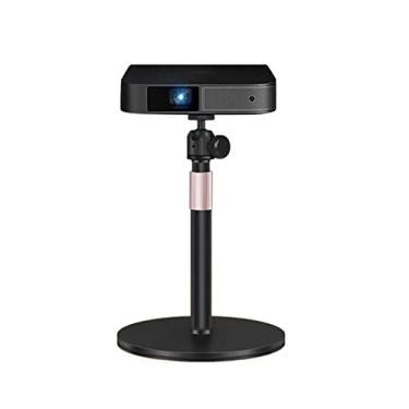 Imagem de uhyOHF Suporte universal para projetor prateleira de cabeceira doméstica 360° base engrossada universal ampliada para mesa de colocação de projetor prateleira de chão (25-36 cm (5kg)