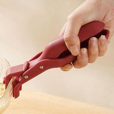 Imagem de Clipe de tigela antiqueimadura | Pinça ergonômica para utensílios de cozinha | Pinça de grampo de tigela quente resistente ao calor | para dormitório, hotel, restaurante, apartamento, casa, padaria