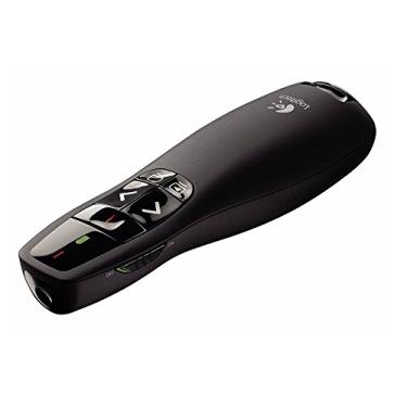 Imagem de Apresentador Multimídia Laser Pointer Logitech R400 - Receptor USB sem fio de alcance até 15m - 910-00147