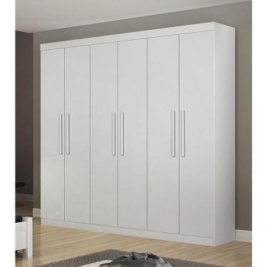 Imagem de Guarda Roupa Casal 6 Portas 4 Gavetas - Belém-neve - Star Móveis