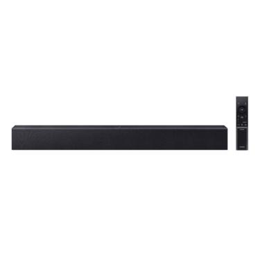 Imagem de Soundbar Samsung B-Series HW-B400F 2.0 canais Woofer integrado 2025, Tecnologia Surround, Conexão Bluetooth, Amplificador de Voz