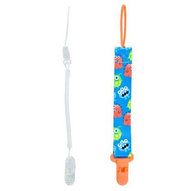 Imagem de Kit Prendedor Mola E Prendedor Estampado Pietra Baby Menimo Menina Inf