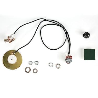 Imagem de LiebeWH Captador de Transdutor Piezo de Guitarra, Metal, Fácil Instalação, Perfeito para Guitarra, Violino, Ukulele, Sem Necessidade de Solda, Compatível Com Vários Instrumentos de Cordas (Preto)