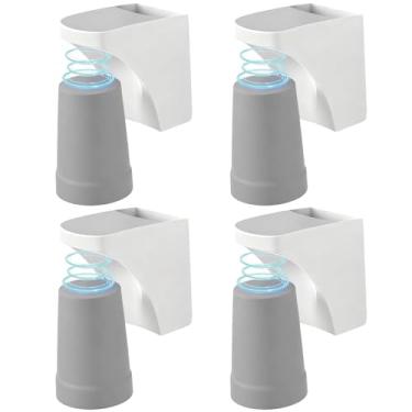 Imagem de Suporte de escova de dentes para escova de dentes de banheiro e suporte de pasta de dente copo único suporte de escova de dentes design de secagem rápida copo único (1 xícara (4)