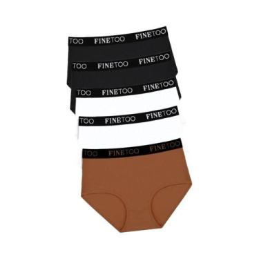 Imagem de Calcinhas Femininas plus Size De Algodão Sem Costura De Cintura Alta 5