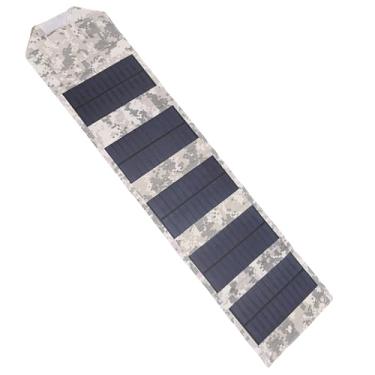 Imagem de FTVOGUE Painel Solar Dobrável Portátil de 10W Com Saída USB 5V Carregador Solar de Silício Policristalino para Acampamento, Caminhada, Mochila, Carregamento de Telefone