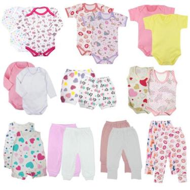 Imagem de Kit Roupa de Bebê 20 Pçs Enxoval Recém Nascido Calça e Body - Koala Ba
