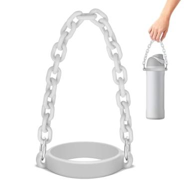 Imagem de BKBY Alça de alça de garrafa de água compatível com Owala Smoothsip Slider Caneca de café e garrafa de água Owala Freesip 680 g 947 g 1,134 g, suporte de acrílico forte seguro para corrida, corrida