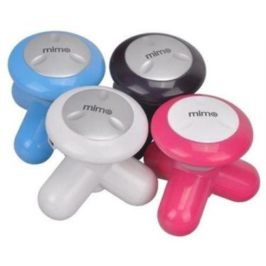 Imagem de Kit 2 Mini Massageador Elétrico Corporal Portátil Mimo - Pescoço Costa