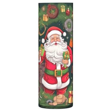 Imagem de Wassud Cartão de Natal (2) vasos de flores para decoração de quarto, vasos de fazenda para centros de mesa, vaso cilíndrico de plástico para decoração de casa