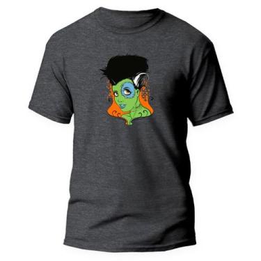 Imagem de  Camiseta Basica Algodão Premium Estampa Digital Zombie - Pavesi, Graf