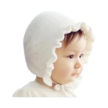 Imagem de Gorro De Tricô Feito À Mão Para Bebê Recém-Nascido, Moda De Outono, Ca
