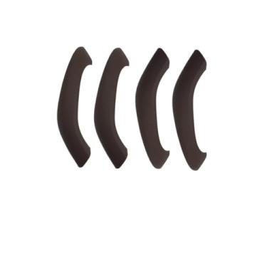 Imagem de Compatível com BMW X1 X2 F48 F49 F39 Frente Traseira Esquerda Direita Maçaneta da porta Tampa externa Maçanetas internas Acessórios para carro 2016 2017 2018 2019 2020(Brown 4pcs)