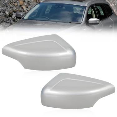 Imagem de JESYMBX Tampa do espelho retrovisor para Volvo XC60 2009-2013 Capa de capô lateral da porta 39854919 39854904 prata esquerda e direita
