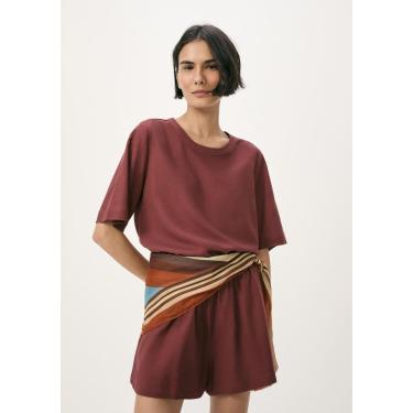 Imagem de Blusa Feminina Manga Média Com Linho-Feminino