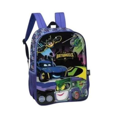 Imagem de Mochila de Costas Escolar Infantil Batman Batwheels-Unissex