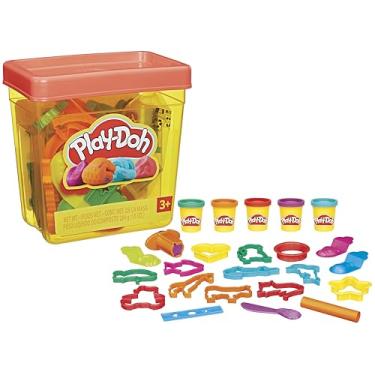 Imagem de Balde de atividades Play-Doh conjunto de artes e artesanato infantil