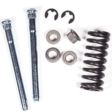 Imagem de JSDAN 703-265 93356553 Compatível com Chevrolet Chevy S10 1994-2004 Kits de reparo de pino e bucha de dobradiça de porta com kit de reconstrução de mola Pickup Blazer GMC S15 Sonoma Jimmy Bravada