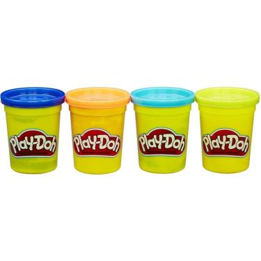 Imagem de Conjunto de Massinhas Play-Doh 4 Potes - Hasbro 