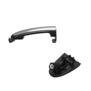 Imagem de Maçaneta de suporte para porta de carro maçaneta externa de porta de carro adequada para Papai Noel apto para Fe 2007-2012 82651-2B010 82652-2B000 82652-2B010 83652-2B000(dianteiro esquerdo)