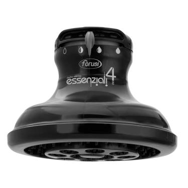 Imagem de Ducha Essenziali 4 Temperaturas 5400W Forusi Preta 127V