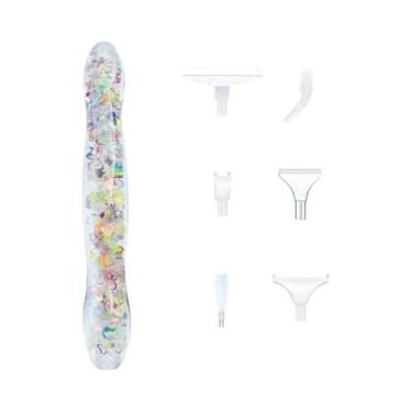 Imagem de Conjunto De Canetas Luminosas 5D Para Pintura Diamante Com Pontas De R