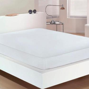 Imagem de Protetor Colchão Buettner King Malha Impermeável 1,93mx2,03mx40cm Branco