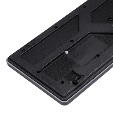 Imagem de Teclado Usb Multimidia Slim Chocolate Teclas Redondas Led Branco 1.8m - Tc200