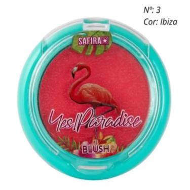 Imagem de Blush em Pó Compacto Nº 03 Coleção Yes Paradise Safira