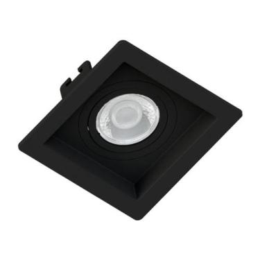 Imagem de Spot de Embutir Face Recuada PAR20 Preto Quadrado Save Energy SE-330.1