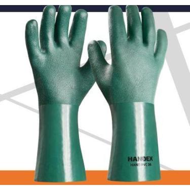 Imagem de Luva pvc Handex palma áspera 36 cm